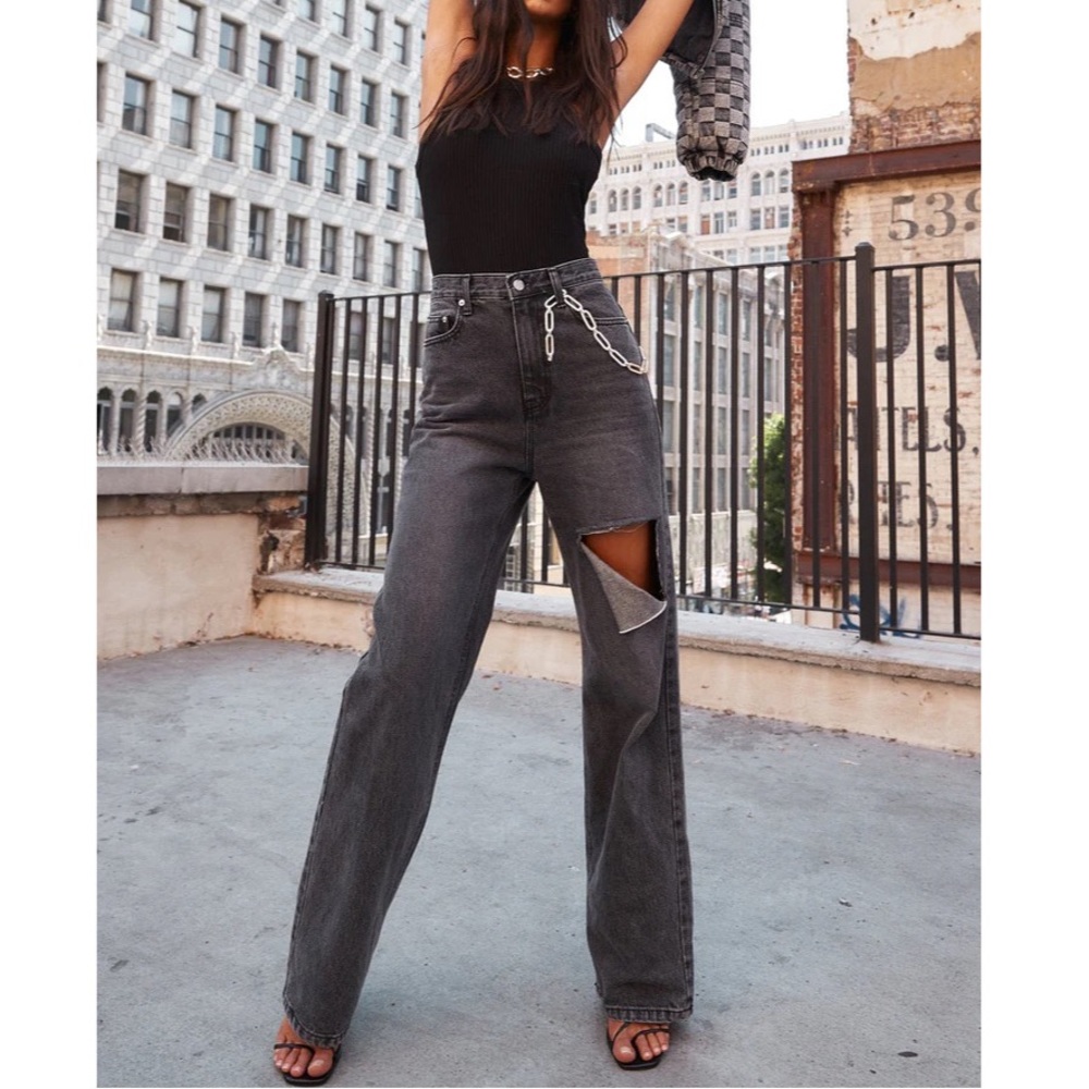 12th Tribe Brooklyn Slash Boyfriend Jeans sz small